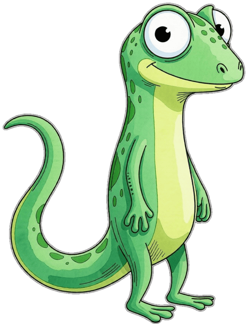 Glass the gecko